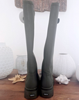 Bottes kaki