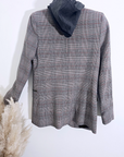 Veste carreaux à capuche - 𝐌𝐚𝐫𝐢𝐧𝐚𝟒𝟒𝐟𝐚𝐦𝐢𝐥𝐲
