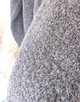 Cardigan marron à strass