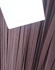 Robe à franges marron