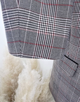 Veste carreaux à capuche - 𝐌𝐚𝐫𝐢𝐧𝐚𝟒𝟒𝐟𝐚𝐦𝐢𝐥𝐲