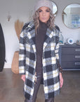 Manteau chaud à carreaux - 𝐌𝐚𝐫𝐢𝐧𝐚𝟒𝟒𝐟𝐚𝐦𝐢𝐥𝐲