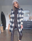 Manteau chaud à carreaux - 𝐌𝐚𝐫𝐢𝐧𝐚𝟒𝟒𝐟𝐚𝐦𝐢𝐥𝐲
