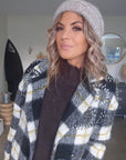 Manteau chaud à carreaux - 𝐌𝐚𝐫𝐢𝐧𝐚𝟒𝟒𝐟𝐚𝐦𝐢𝐥𝐲
