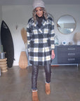 Manteau chaud à carreaux - 𝐌𝐚𝐫𝐢𝐧𝐚𝟒𝟒𝐟𝐚𝐦𝐢𝐥𝐲