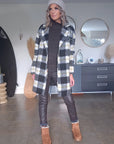 Manteau chaud à carreaux - 𝐌𝐚𝐫𝐢𝐧𝐚𝟒𝟒𝐟𝐚𝐦𝐢𝐥𝐲