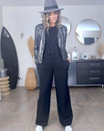 Perfecto cuir noir argenté - 𝐌𝐚𝐫𝐢𝐧𝐚𝟒𝟒𝐟𝐚𝐦𝐢𝐥𝐲