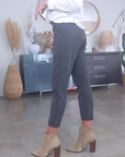 Pantalon chic gris anthracite - 𝐌𝐚𝐫𝐢𝐧𝐚𝟒𝟒𝐟𝐚𝐦𝐢𝐥𝐲