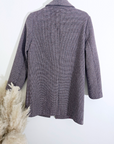 Manteau chaud pied-de-poule - 𝐌𝐚𝐫𝐢𝐧𝐚𝟒𝟒𝐟𝐚𝐦𝐢𝐥𝐲