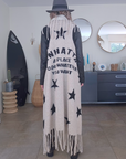 Gilet star long à franges - 𝐌𝐚𝐫𝐢𝐧𝐚𝟒𝟒𝐟𝐚𝐦𝐢𝐥𝐲