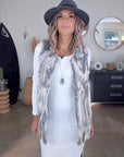 Veste fourrure tie and dye - 𝐌𝐚𝐫𝐢𝐧𝐚𝟒𝟒𝐟𝐚𝐦𝐢𝐥𝐲