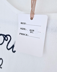 Pull blanc écussons - 𝐌𝐚𝐫𝐢𝐧𝐚𝟒𝟒𝐟𝐚𝐦𝐢𝐥𝐲