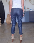 Pantalon jeeging cuir