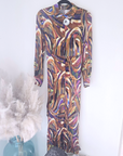 Robe longue automnale