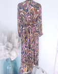 Robe longue automnale
