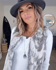 Veste fourrure tie and dye - 𝐌𝐚𝐫𝐢𝐧𝐚𝟒𝟒𝐟𝐚𝐦𝐢𝐥𝐲