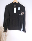 Pull chaud amour léopard