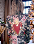 Blazer camouflage à inscriptions - 𝐌𝐚𝐫𝐢𝐧𝐚𝟒𝟒𝐟𝐚𝐦𝐢𝐥𝐲