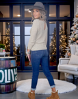 Pull ajouré argenté - 𝐌𝐚𝐫𝐢𝐧𝐚𝟒𝟒𝐟𝐚𝐦𝐢𝐥𝐲