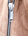 Blouson 100% cuir daim tabac - 𝐌𝐚𝐫𝐢𝐧𝐚𝟒𝟒𝐟𝐚𝐦𝐢𝐥𝐲