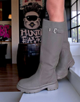 Bottes kaki