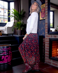 Pull blanc écussons - 𝐌𝐚𝐫𝐢𝐧𝐚𝟒𝟒𝐟𝐚𝐦𝐢𝐥𝐲
