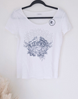 T-shirt blanc Rock