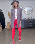 Manteau chaud pied-de-poule - 𝐌𝐚𝐫𝐢𝐧𝐚𝟒𝟒𝐟𝐚𝐦𝐢𝐥𝐲