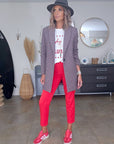 Manteau chaud pied-de-poule - 𝐌𝐚𝐫𝐢𝐧𝐚𝟒𝟒𝐟𝐚𝐦𝐢𝐥𝐲