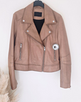 Perfecto beige 100% cuir - 𝐌𝐚𝐫𝐢𝐧𝐚𝟒𝟒𝐟𝐚𝐦𝐢𝐥𝐲