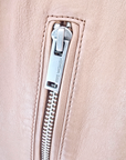 Perfecto beige 100% cuir - 𝐌𝐚𝐫𝐢𝐧𝐚𝟒𝟒𝐟𝐚𝐦𝐢𝐥𝐲