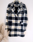 Manteau chaud à carreaux - 𝐌𝐚𝐫𝐢𝐧𝐚𝟒𝟒𝐟𝐚𝐦𝐢𝐥𝐲