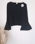 Pull noir à maille chaude - 𝐌𝐚𝐫𝐢𝐧𝐚𝟒𝟒𝐟𝐚𝐦𝐢𝐥𝐲