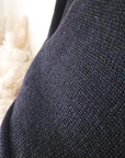 Pull noir à maille chaude - 𝐌𝐚𝐫𝐢𝐧𝐚𝟒𝟒𝐟𝐚𝐦𝐢𝐥𝐲