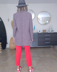 Manteau chaud pied-de-poule - 𝐌𝐚𝐫𝐢𝐧𝐚𝟒𝟒𝐟𝐚𝐦𝐢𝐥𝐲