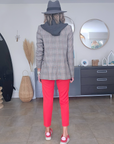 Veste carreaux à capuche - 𝐌𝐚𝐫𝐢𝐧𝐚𝟒𝟒𝐟𝐚𝐦𝐢𝐥𝐲