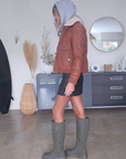 Bombers camel 100% cuir - 𝐌𝐚𝐫𝐢𝐧𝐚𝟒𝟒𝐟𝐚𝐦𝐢𝐥𝐲