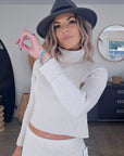 Pull col roulé cachemire beige - 𝐌𝐚𝐫𝐢𝐧𝐚𝟒𝟒𝐟𝐚𝐦𝐢𝐥𝐲