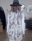Veste fourrure tie and dye - 𝐌𝐚𝐫𝐢𝐧𝐚𝟒𝟒𝐟𝐚𝐦𝐢𝐥𝐲