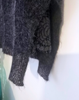 Robe pull gris anthracite