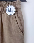Pantalon jeeging beige foncé