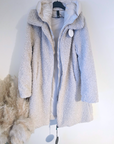 Manteau bouclette beige