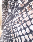Cardigan imprimé python