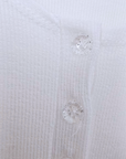 T-shirt côtelé blanc - 𝐌𝐚𝐫𝐢𝐧𝐚𝟒𝟒𝐟𝐚𝐦𝐢𝐥𝐲