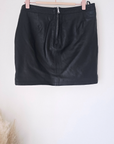 Jupe noire 100% cuir d'agneau - 𝐌𝐚𝐫𝐢𝐧𝐚𝟒𝟒𝐟𝐚𝐦𝐢𝐥𝐲