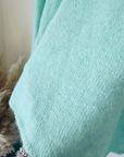 Pull double sens vert d'eau menthe - 𝐌𝐚𝐫𝐢𝐧𝐚𝟒𝟒𝐟𝐚𝐦𝐢𝐥𝐲