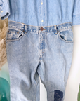 Combinaison en jean boyfriend - 𝐌𝐚𝐫𝐢𝐧𝐚𝟒𝟒𝐟𝐚𝐦𝐢𝐥𝐲