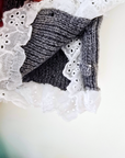 Pull gris à imprimé léopard noir - 𝐌𝐚𝐫𝐢𝐧𝐚𝟒𝟒𝐟𝐚𝐦𝐢𝐥𝐲
