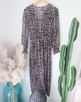 Robe 7/8è imprimé léopard - 𝐌𝐚𝐫𝐢𝐧𝐚𝟒𝟒𝐟𝐚𝐦𝐢𝐥𝐲