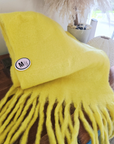 Écharpe douce et longue jaune - 𝐌𝐚𝐫𝐢𝐧𝐚𝟒𝟒𝐟𝐚𝐦𝐢𝐥𝐲